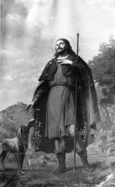 San Rocco (dipinto) di Cingolani (sec. XIX)