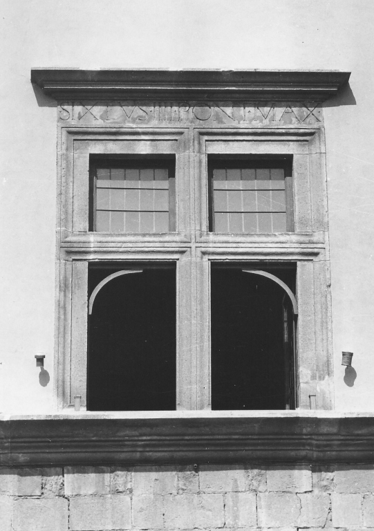 finestra - ambito viterbese (seconda metà sec. XV)