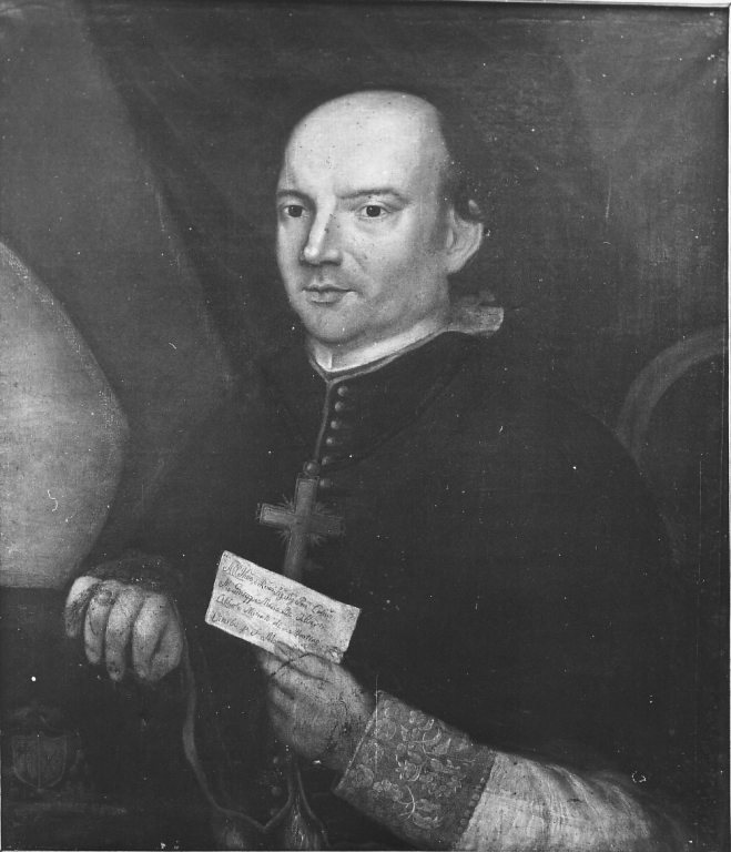 ritratto di Monsignor Giuseppe Maria De Alberti (dipinto) - ambito laziale (sec. XVII)