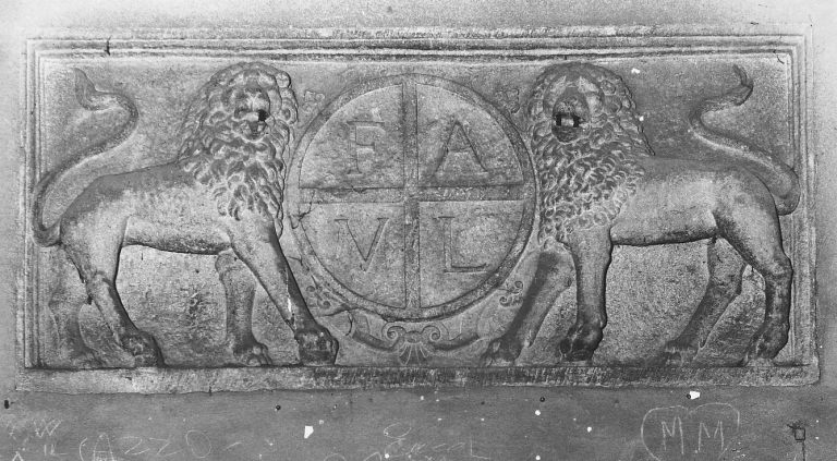 leone (rilievo) - ambito viterbese (sec. XVI)