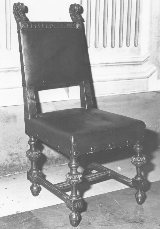 sedia - ambito laziale (inizio sec. XX)