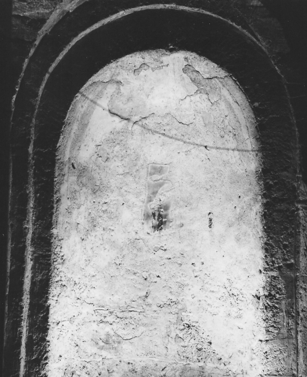 dipinto, frammento - ambito laziale (inizio sec. XIII)