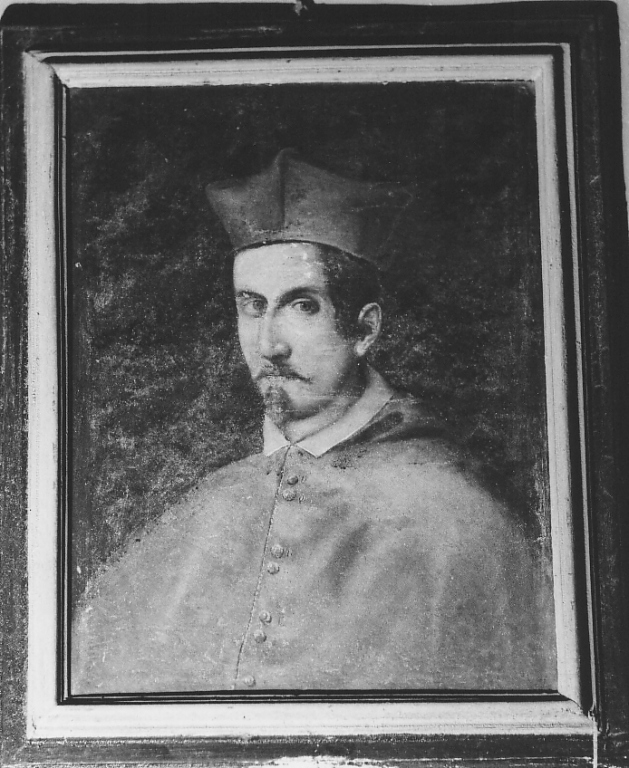 ritratto di cardinale (dipinto) - ambito laziale (sec. XVII)