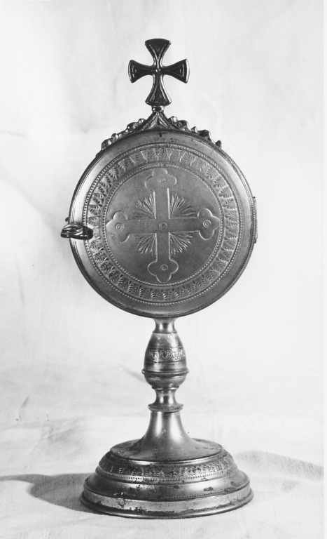 ostensorio - ambito viterbese (sec. XIX)