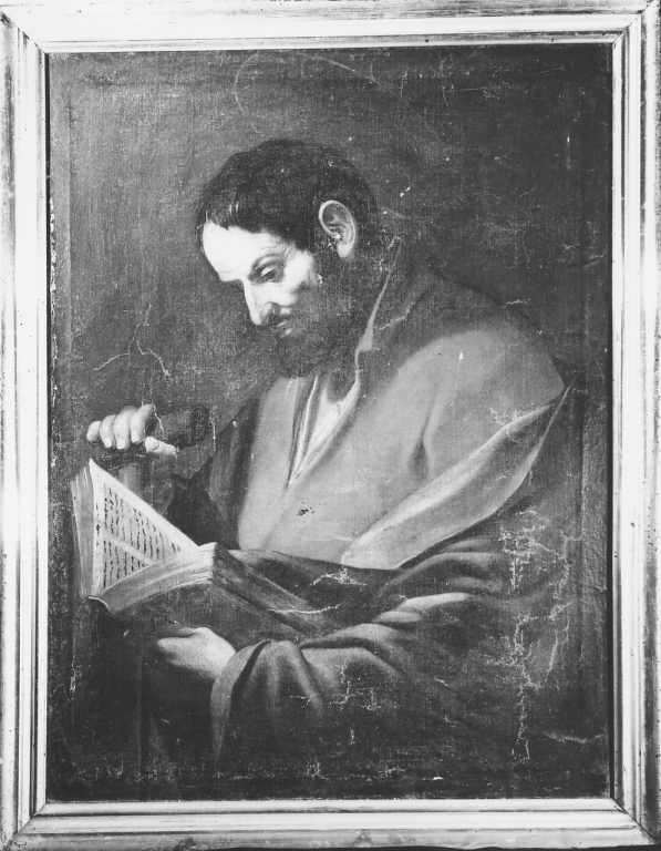 San Matteo Evangelista (dipinto) - ambito laziale (metà sec. XVII)