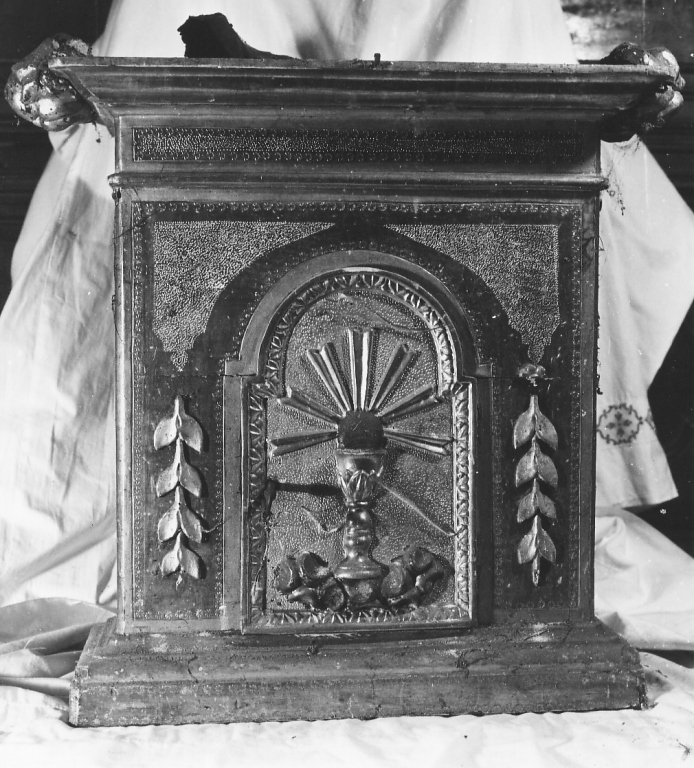 tabernacolo - ambito laziale (inizio sec. XVIII)