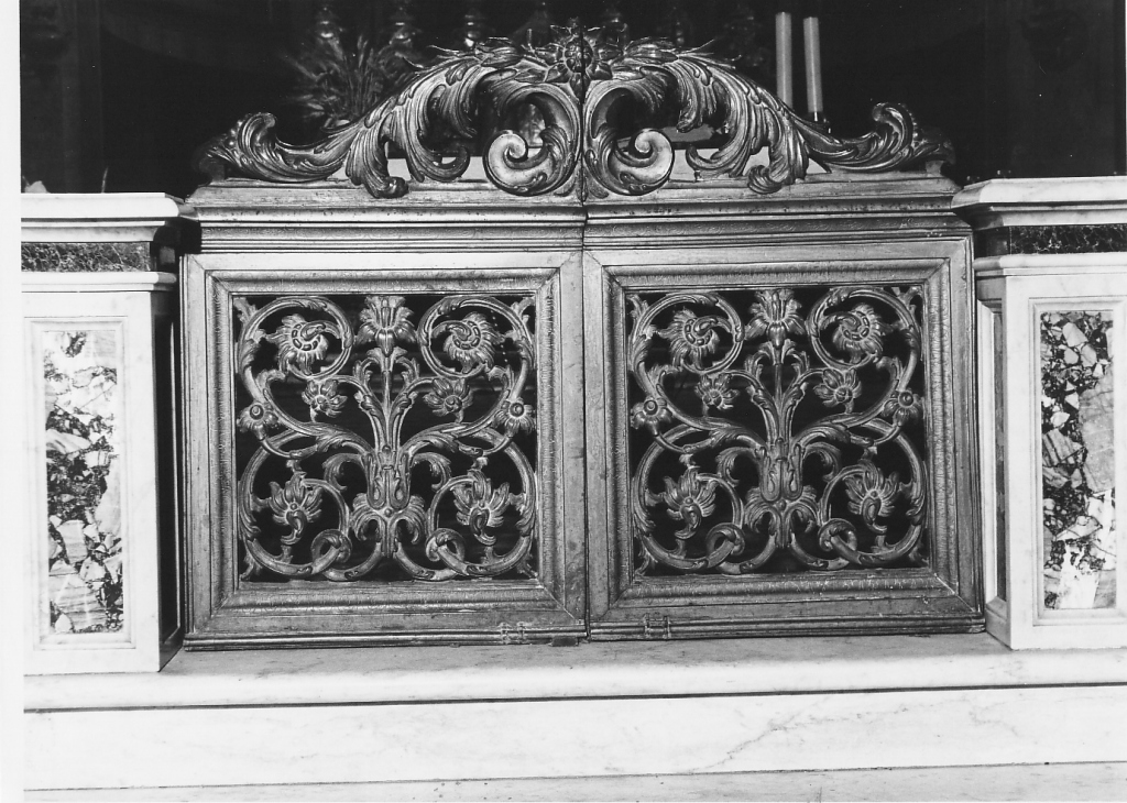 cancello di balaustrata - ambito laziale (sec. XIX)