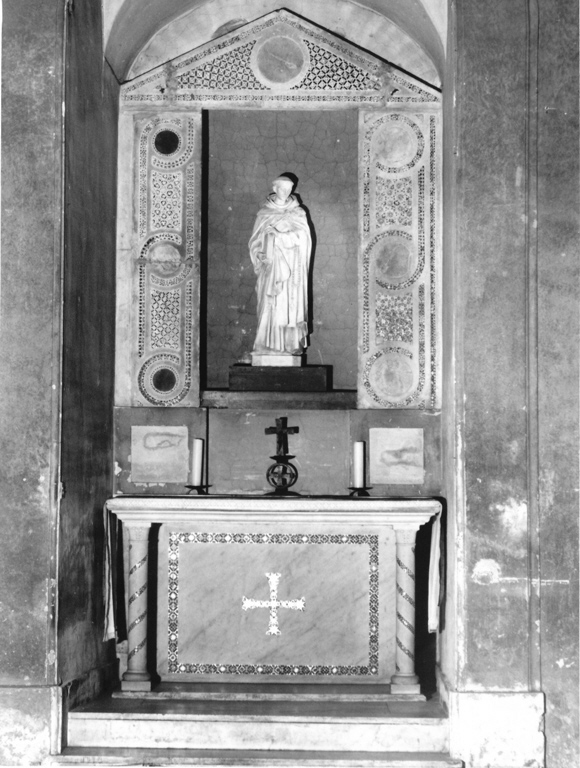 altare - bottega cosmatesca (secc. XIII/ XIV)