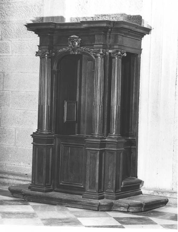 confessionale, serie - ambito laziale (fine sec. XVIII)