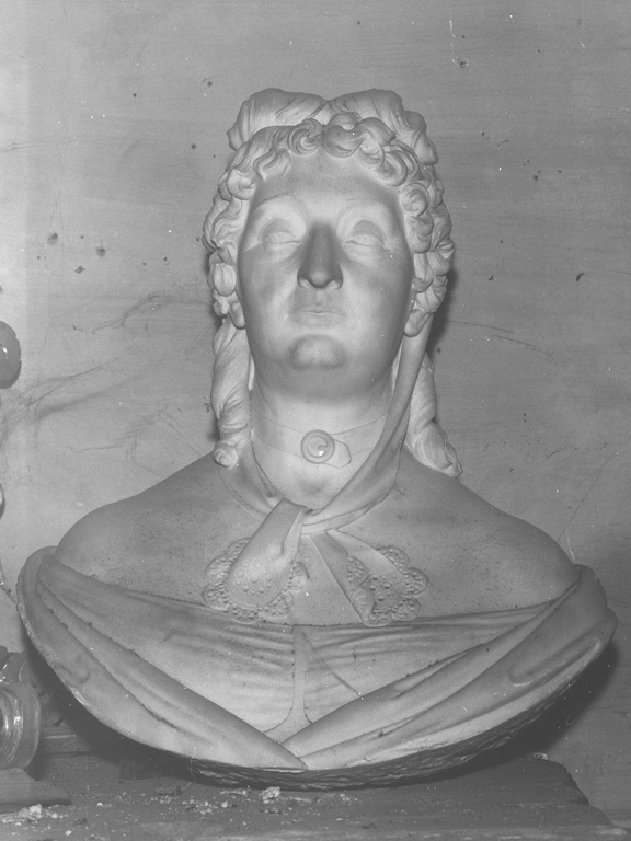 busto ritratto della principessa Letizia Bonaparte Wyse di Canino (busto) di Dupré Giovanni (seconda metà sec. XIX)