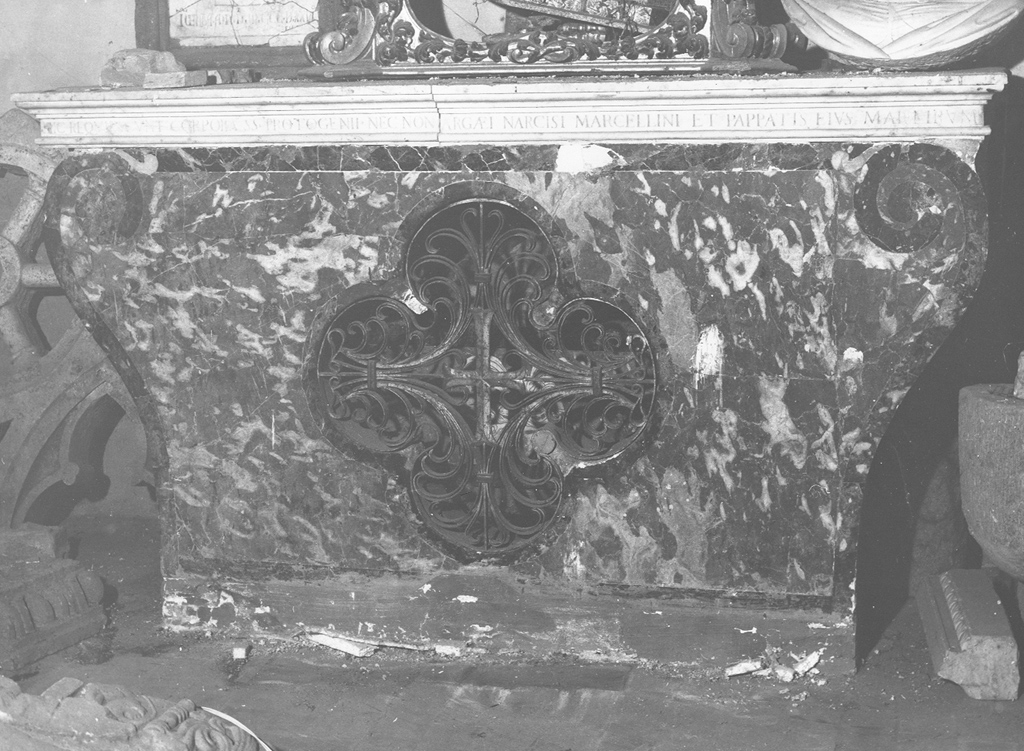 altare - ambito laziale (sec. XVII)