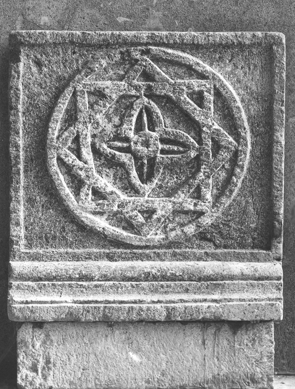 transenna, frammento - ambito laziale (sec. IX)