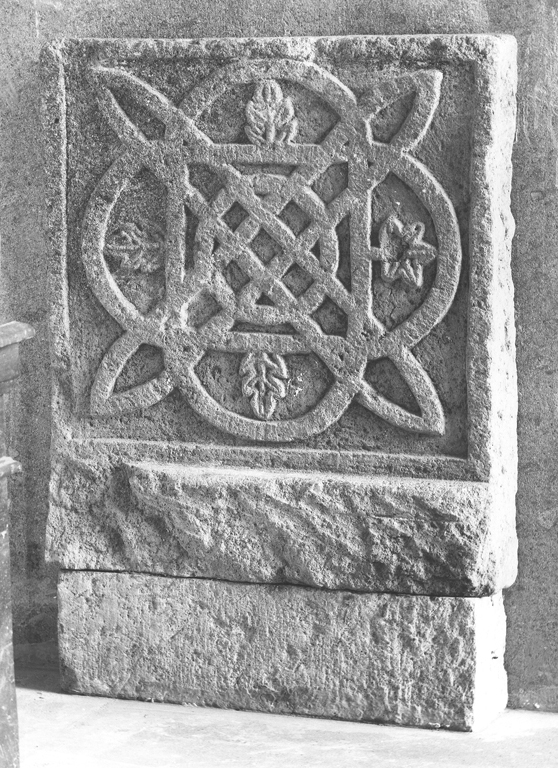 transenna, frammento - ambito laziale (sec. IX)