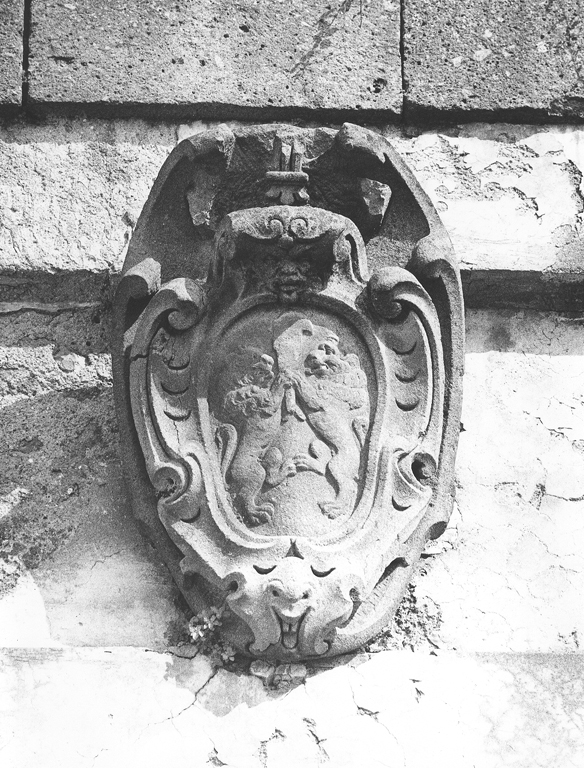 stemma comunale (scultura, coppia) - ambito Italia centrale (sec. XVII)