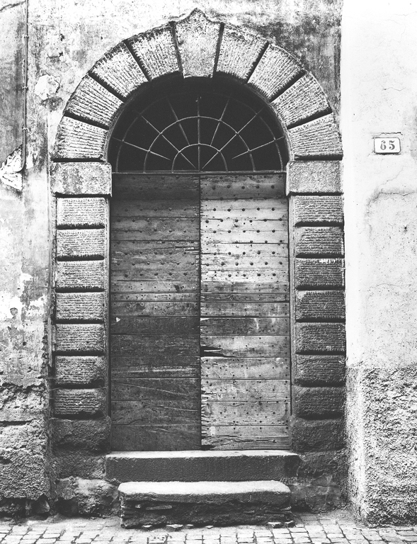 mostra di portale - ambito Italia centrale (sec. XVI)