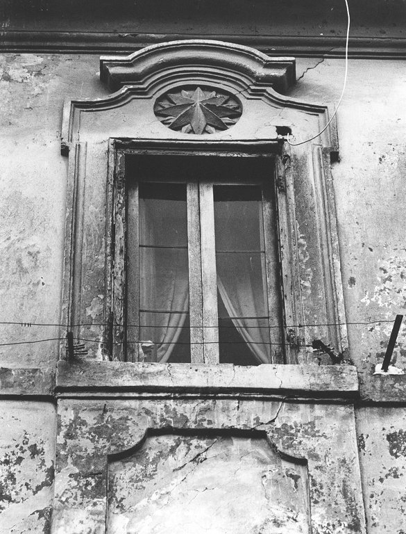 mostra di finestra - ambito Italia centrale (sec. XVII)