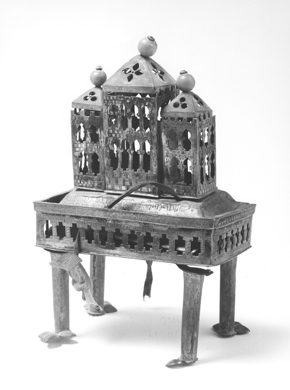 reliquiario architettonico - ambito laziale (seconda metà sec. XIV)