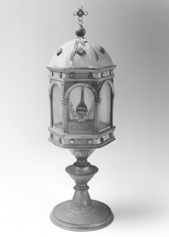 reliquiario - ambito laziale (inizio sec. XVI)