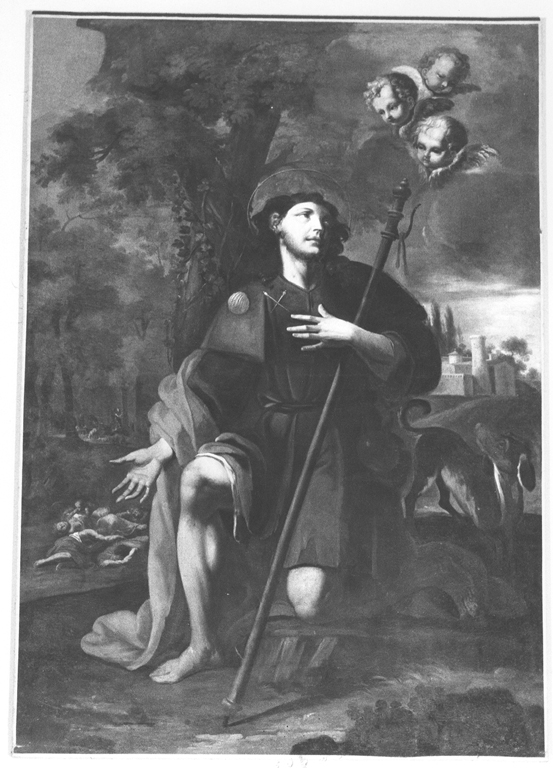 San Rocco (dipinto) - ambito laziale (seconda metà sec. XVII)