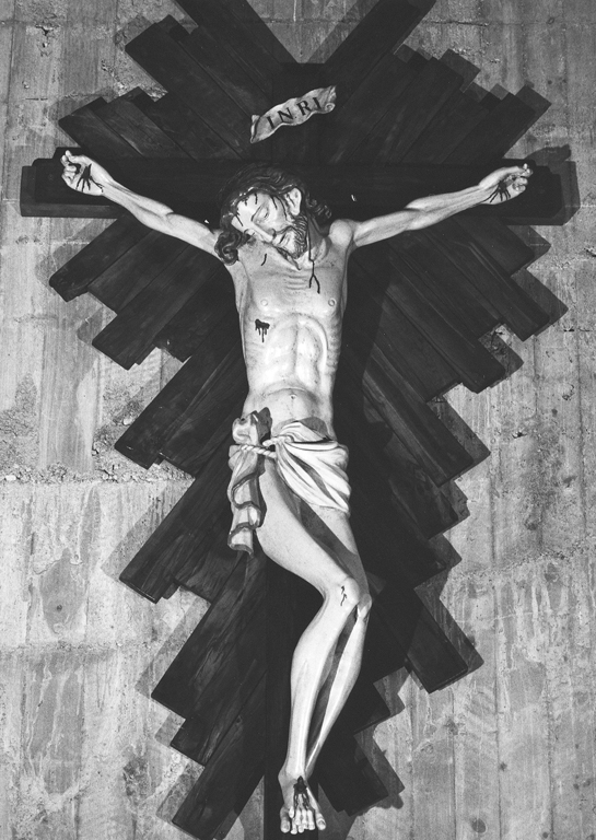 Cristo crocifisso (statua) - ambito ferrarese (seconda metà sec. XV)