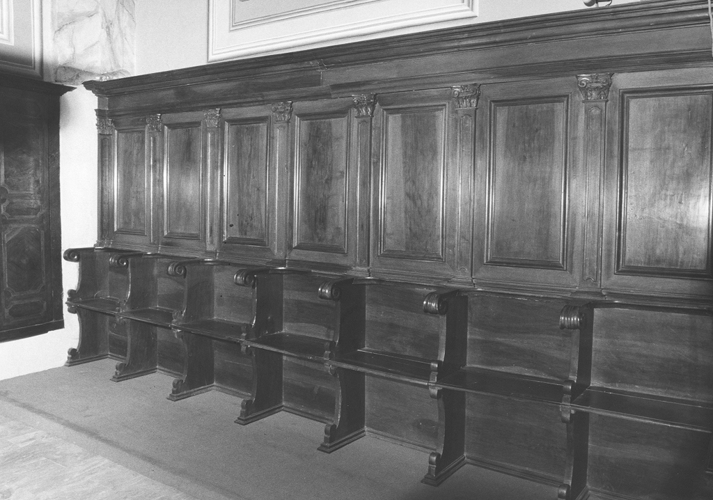 stallo, serie - manifattura viterbese (sec. XVIII)