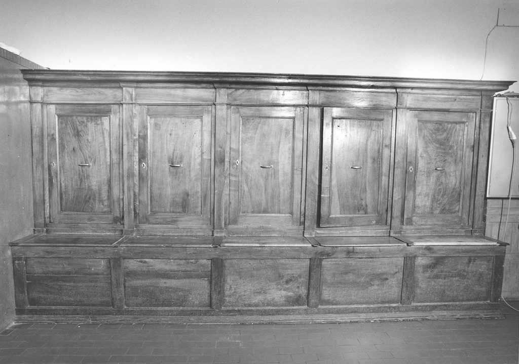 armadio - manifattura viterbese (sec. XIX)