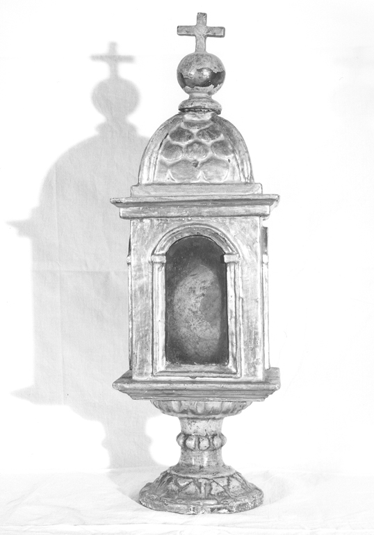 reliquiario - manifattura laziale (prima metà sec. XVIII)