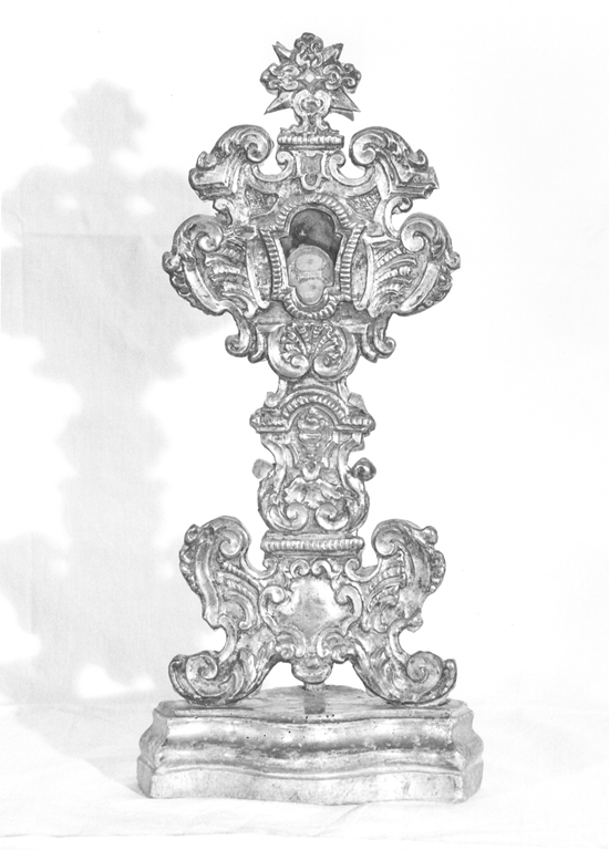 reliquiario-ostensorio - manifattura laziale (sec. XVIII)