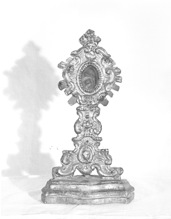 reliquiario-ostensorio - manifattura laziale (sec. XVIII)