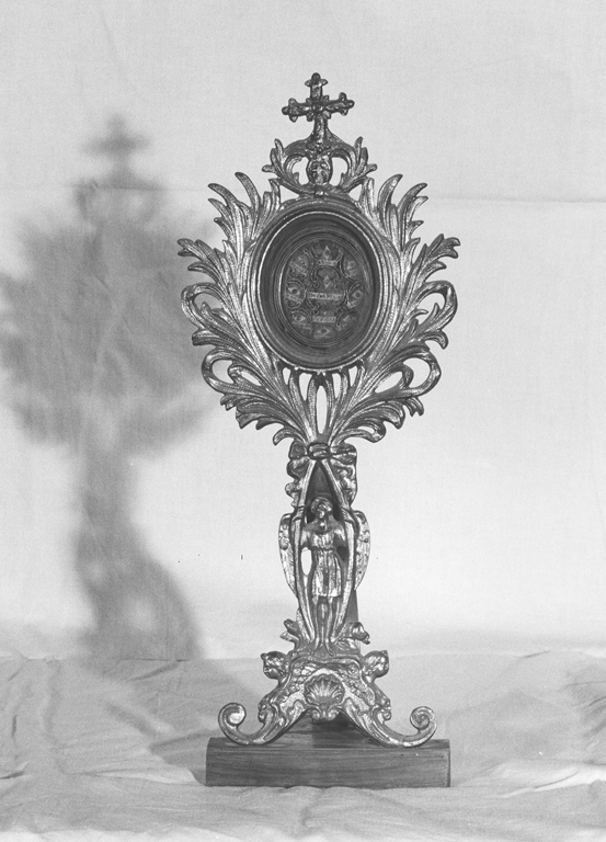 reliquiario-ostensorio - manifattura laziale (sec. XVIII)