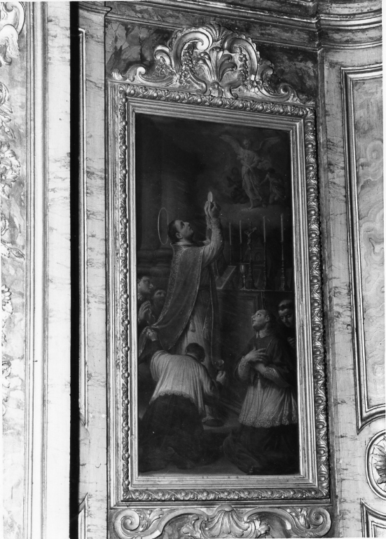 Visione di San Giovanni de Matha (dipinto) di Casali Andrea (seconda metà sec. XVIII)