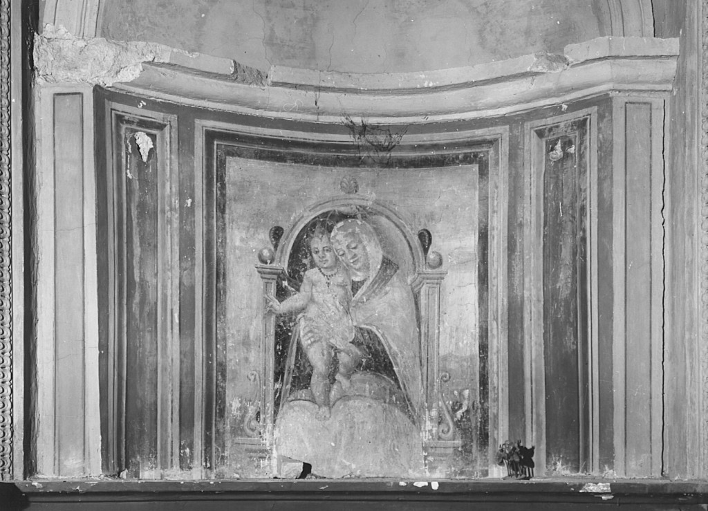 Madonna con Bambino (dipinto) - ambito laziale (fine/inizio secc. XV/ XVI)