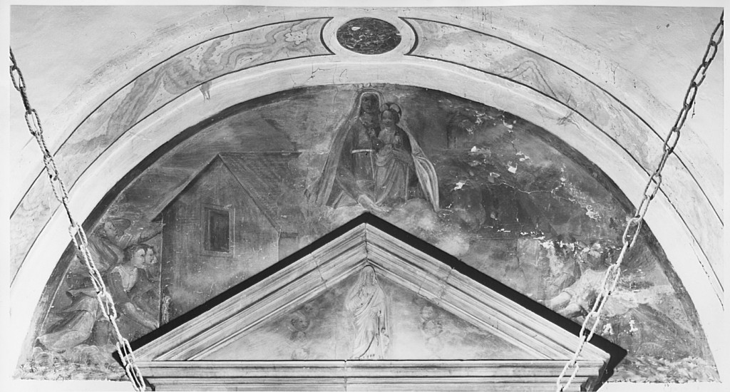 Madonna di Loreto (dipinto) - ambito laziale (fine/inizio secc. XVI/ XVII)