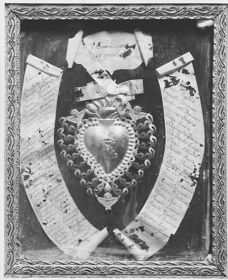 ex voto - ambito laziale (prima metà sec. XX)