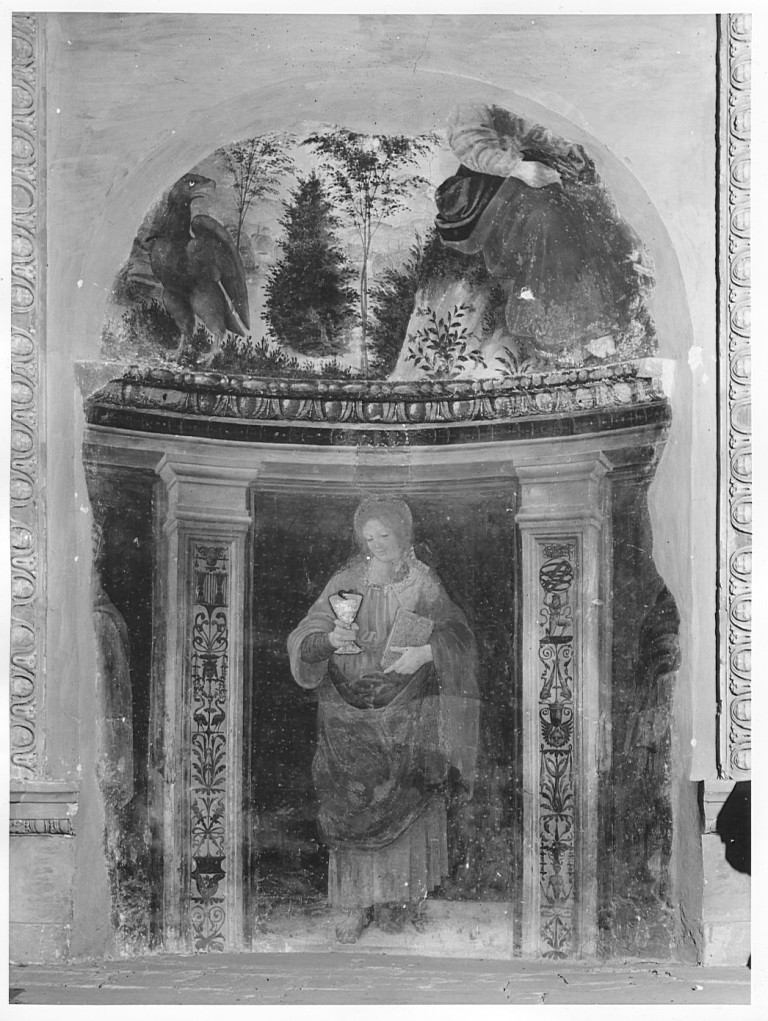 decorazione pittorica di Cesare da Sesto (attribuito) (primo quarto sec. XVI)