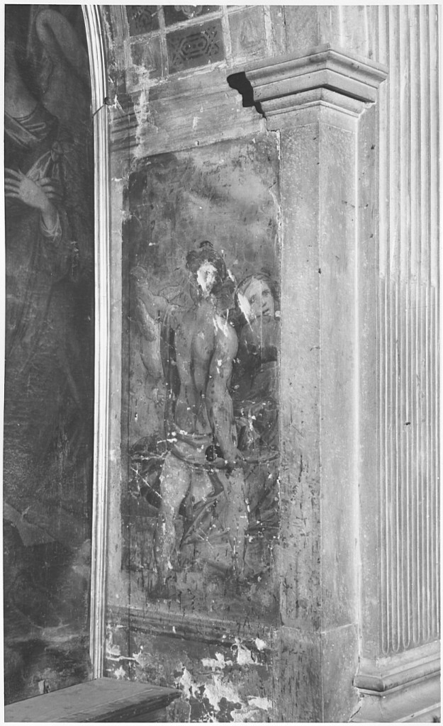 strage degli innocenti (decorazione pittorica) - ambito laziale (seconda metà sec. XVI)