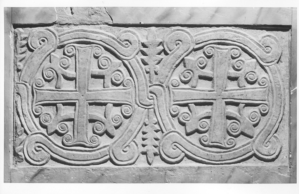 pluteo, frammento - ambito laziale (seconda metà sec. IX)