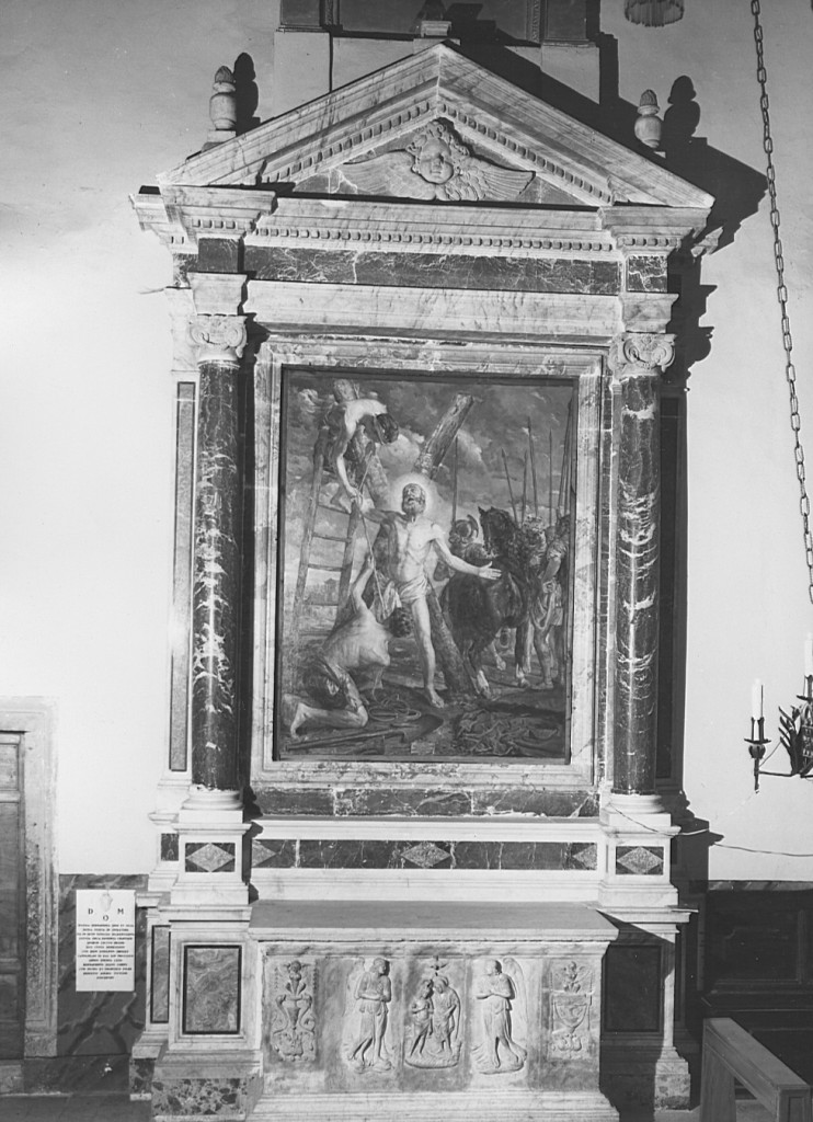 crocifissione di Sant'Andrea (dipinto) - ambito romano (sec. XIX)