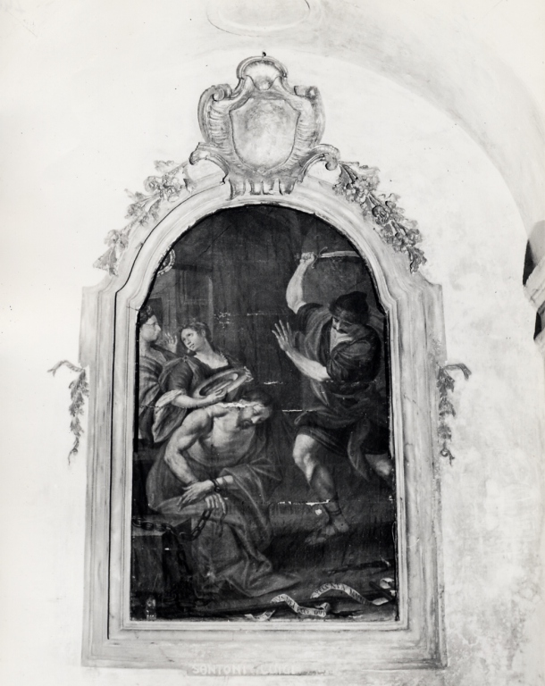 cornice di dipinto - bottega abruzzese (sec. XVIII)