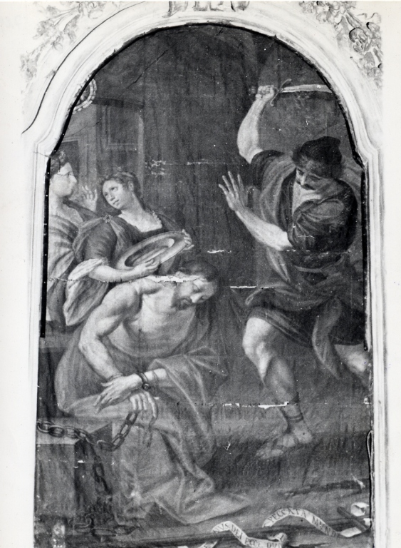 decapitazione di San Giovanni Battista (dipinto) - ambito abruzzese (fine sec. XVII)