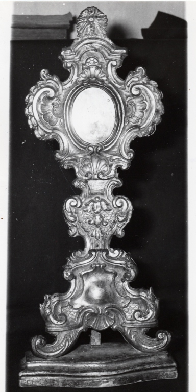 reliquiario-ostensorio - bottega Italia centrale (sec. XVIII)