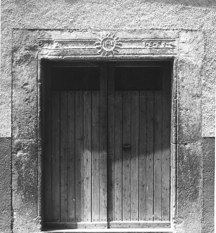 portale architravato - bottega laziale (sec. XVI)