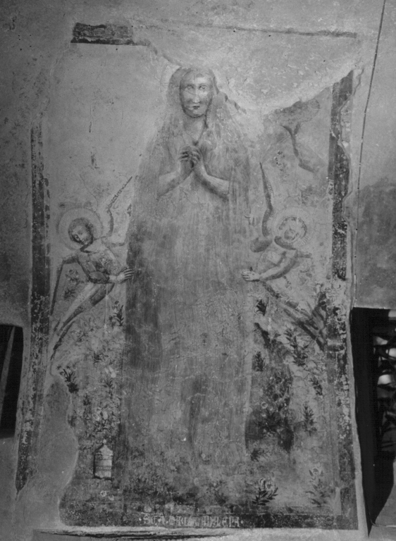 Santa Maria Maddalena (dipinto) - ambito laziale (fine sec. XIV, sec. XVI)