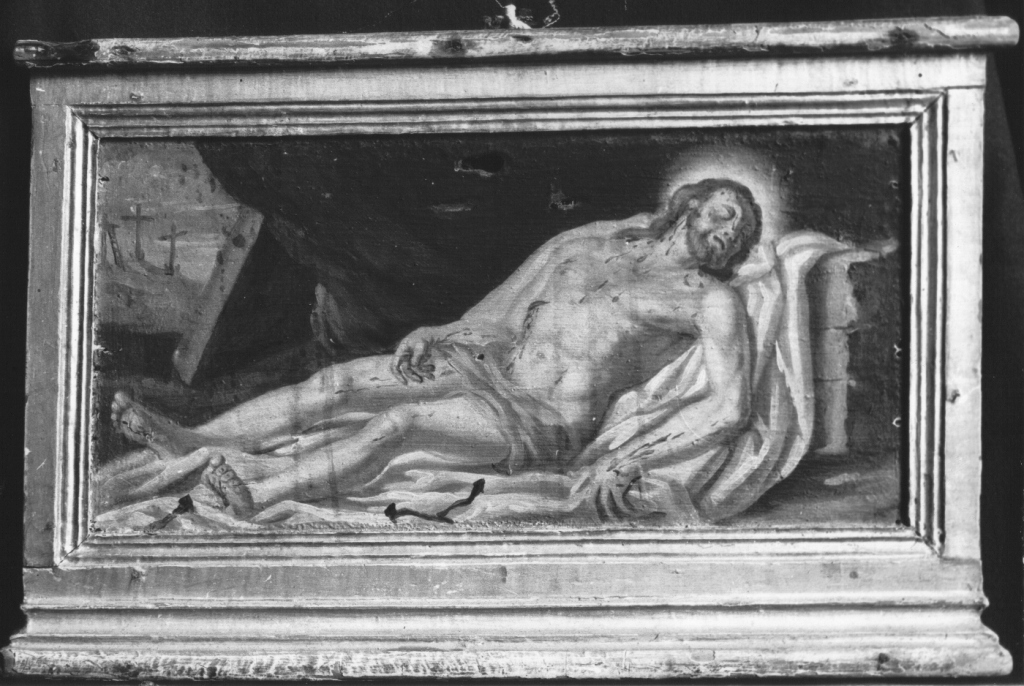 Cristo deposto dalla croce (dipinto) - ambito abruzzese (sec. XIX)