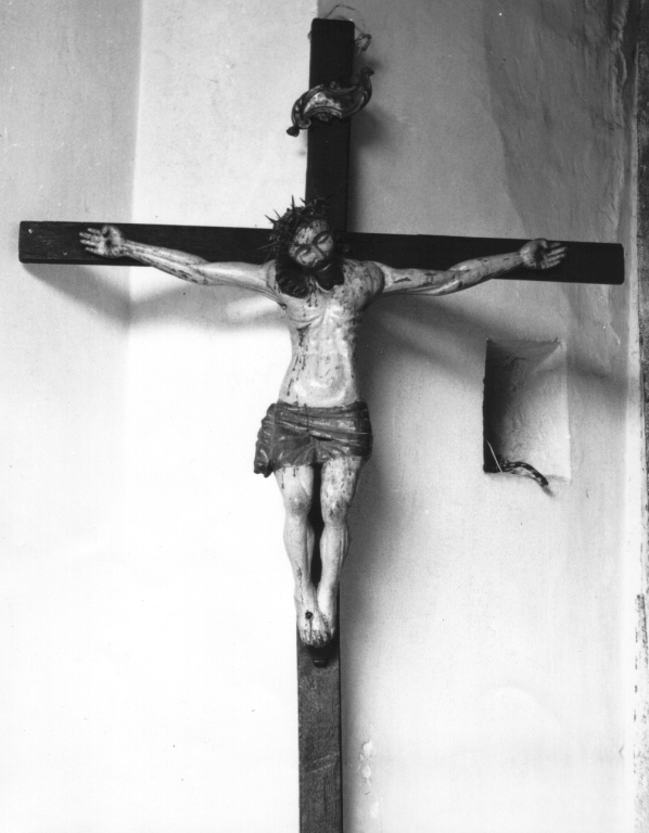 Cristo crocifisso (scultura) - ambito laziale (sec. XVIII)