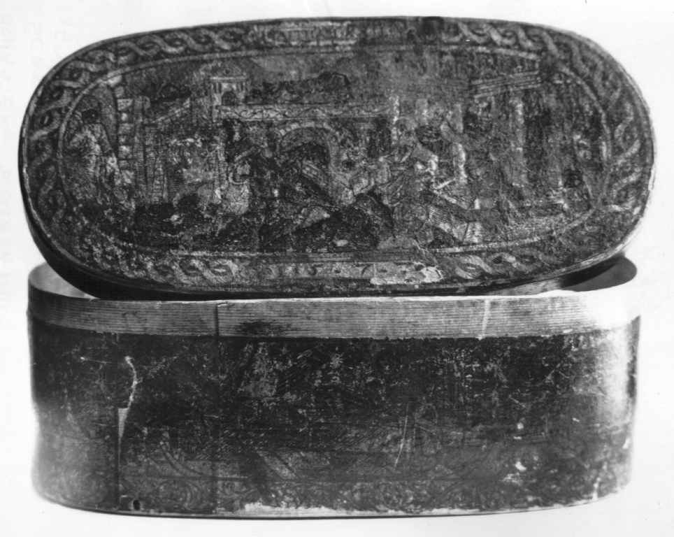 scatola - manifattura laziale (sec. XVI)