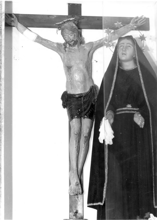 Gesù crocifisso (croce d'altare) - ambito laziale (fine sec. XIX)