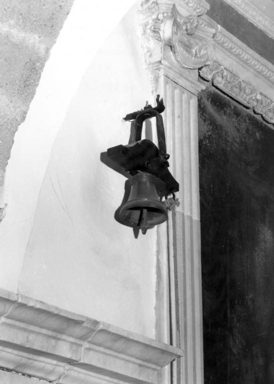 campanella di sacrestia - ambito laziale (seconda metà sec. XIX)