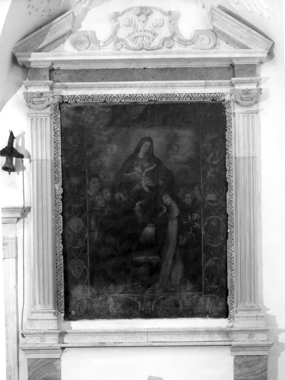 dossale - ambito laziale (fine/inizio secc. XVI/ XVII)