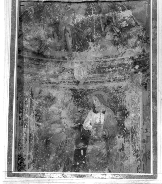 San Giovanni Battista e San Giovanni Evangelista (dipinto) di Cesare da Sesto (attribuito) (primo quarto sec. XVI)